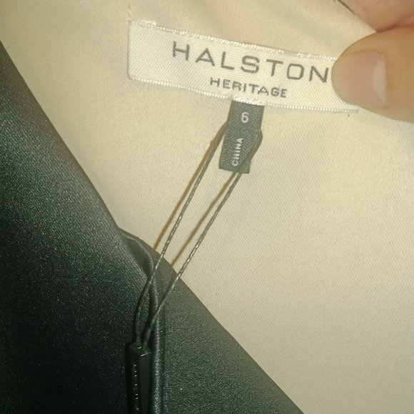 Halston Heritage One Shoulder Dress - Picture 5 of 6